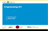 Programming 101 - bioinfo.ipmb.uni-heidelberg.de · Carl Herrmann – Methoden der Bioinformatik – WS 2015/2016 Programmieren Kommandozeile Shell Skript Programmiersprache Einfache