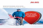 WINTERTECHNIK 2015/2016 - al-ko.com · wintertechnik 2015/2016 heisse eisen fÜr kalte tage wir sind zur stelle, damit sie den winter geniessen.