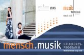 HALBJAHRES- PROGRAMM - uni-muenster.de · GRUSSWORT 3 Liebe Freunde der Musikhochschule, geschätztes Publikum, mit dem Beginn des Wintersemesters 2017/18 wird das Institut für Musik-pädagogik