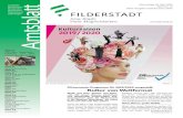 FILharmonie-Programm für 2019/2020 vorgestellt Kultur von ... · 2 Amtsblatt Filderstadt Aktuelles aus Filderstadt 18. April 2019· Woche 16 das in diesem Jahr seinen 25. Geburtstag