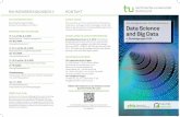 Data Science and Big Data 2020 AK2 - zhb.tu-dortmund.de · ZIELE DES STUDIUMS Erwerb von modernen Kenntnissen in Theorie und Praxis von Data Science und Big Data-Analytics Befähigung