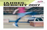 JAHRES- BERICHT 2017 - Hamburger Sportbund · 4 | JAHRESBERICHT 2017 HSB-MITGLIEDERSTATISTIK Jahr männlich weiblich gesamt 2009 81.854 54.689 136.543 2010 85.837 57.346 143.183 2011