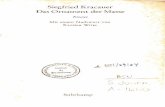 Siegfried Kracauer Das Ornament der Massetheorytuesdays.com/wp-content/uploads/2018/08/Kracauer-Ornament-der... · Lehrbüchern der euklidischen Geometrie sich finden; auch die Elementargebilde