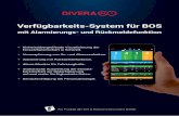 Verfügbarkeits-System für BOS - DIVERA 24/7 · Einleitung 03 Einleitung Vom Verfügbarkeitssystem zur universellen Software für Rufbereitschaften von BOS und Betrieben Bei Ereignissen