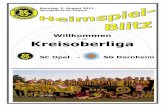Willkommen Kreisoberliga - SC Opel 06 Rüsselsheim · Tschüss, Alfred. Wir danken Dir für Deinen unermüdlichen Einsatz in unserem Vereinsheim und wünschen Dir nun geruhsamere