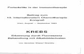 KREBS - ukrin.com · auf der Trias Stahl, Strahl und Chemotherapie (36.,60, 74, 94). Bedingt durch die Ausweitung der pharmakologischen Forschungsmöglichkeiten und die Erweiterung
