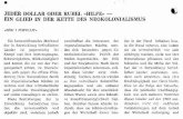 JEDER DOLLAR ODER RUBEL «HILFE» - EIN GLIED IN DER KETTE ...ciml.250x.com/africa/german/ah_4_1974.pdf · JEDER DOLLAR ODER RUBEL «HILFE» - EIN GLIED IN DER KETTE DES NEOKOLONIALISMUS.ZERI