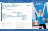 TSV Angebote Gesundheitssport, Fitness, Gymnastik, 2018 TSV Angebote (fortlaufend) Zeig, was in Dir
