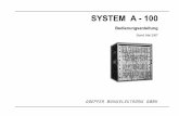 SYSTEM A - 100 - doepfer.de · Vorwort System A - 100 doepfer vi Vorwort Mit dem A-100 stellt die Firma Doepfer Musikelektronik ein modular aufgebautes, analoges Synthesizersystem