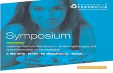 Symposium - alumni.hhl.de · Symposium „Leibliches Wohl und Gemeinwohl – Ernährungskonzepte und Geschäftsmodelle mit Nachhaltigkeit“ „Sag mir, was Du isst und ich sage Dir,