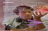 Accenture Technology Vision für Banken 2016 · Banking, um Kapital bereitzustellen und neue Geschäftsfelder zu erschließen. 5. Wegbereiter einer digitalen ID – bietet Verbrauchern