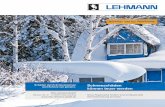 Schäden durch Schneelawinen ... - otto-lehmann-gmbh.de · Das Klima in Europa verändert sich. Durch zunehmende Schneelasten im Winter steigt die Gefahr von Sach- und Personenschäden,