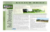 Bad Dürrenberg 2014-2.pdf · 31.03.2014 KULTUR-BRIEF Stadt Bad Dürrenberg - staatlich anerkannter Erholungsort - Frühling Bad Dürrenberg 20 Jahre Saale-Radwanderweg - Radtour