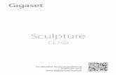 Sculpture - produktinfo.conrad.com€¦ · Gigaset CL750 / LUG AT-DE-LU de / A31008-M2703-B101-1-19 / Cover_front_LUG.fm / 6/2/15 Sculpture CL750 Die aktuellste Bedienungsanleitung