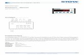 Datenblatt ST710-KNKVR.112H RTC Kühlstellenregler ... · PDF fileA16 Summer nach Quittierung wiederkehrend 1 ... 120 Min. 30 A17 Reset MIN / MAX Speicher 0: - 1: Reset MAX-Speicher