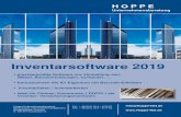 Inventarsoftware - Software zur Erfassung von Inventar - Software zur... · H O P P E Unternehmensberatung info@Hoppe-Net.de Hoppe Unternehmensberatung Beratung für Informationsmanagement