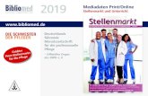 2019 Mediadaten Print/Online - bibliomed.de · Deutschlands führende Monatszeitschrift für die professionelle Pflege – Offizielles Organ des DBfK e.V. Mediadaten Print/Online