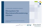 Innovationskraft in Deutschland verbessern Ökosystem für ... · Handlungsfeld #VC Mehr klassisches inländisches Kapital für Wachstumsfinanzierung in Deutschland mobilisieren.