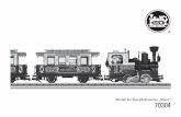 Modell der Dampflokomotive „Stainz“ 70304 - itvlaky.cz · • Het model mag Pos.slechts vanuit één voedingsbron van stroom worden voorzien. • Neem de gebruiksaanwijzingen