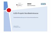 141016 Präsentation WSW Wuppertal Meier - koinno-bmwi.de · Dajana Meier 16. Oktober 2014 LED-Projekt Nordbahntrasse Straßenbeleuchtung als Artenschutzmaßnahme