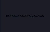 objects of lasting value. Products that boast ... - balada.de · 4 5 Was uns prägt Als junges Designlabel glaubt Balada & Co. an die Nachhaltigkeit von Design und legt großen Wert