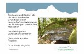 Geologie und Böden als - nordschwarzwald-region.de · 2 © Andreas Megerle 2016 Oberflächennah und tief: Gesteinsuntergrund • Böden • Wasser • Rohstoffe • Geomorphologie