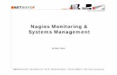 Nagios Monitoring & Systems Management · PDF fileAlternatives Webinterface für Nagios mit erweiterten Funktionen Design komplett durch Templates steuerbar Benutzerverwaltung mit