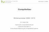 Kapitel 1 Compiler – Abhängigkeiten und Anforderungen · PDF filefloat, double, long double ... Modulare Struktur, exzellente SW-Kapselung Gute Daten-Typisierung Gute Sprachkonstrukte