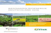 Basisdaten Bioenergie Deutschland 2018 - fnr.de · 2 3 Entwicklung erneuerbarer Energien am Endenergieverbrauch 2017 ERNEUERBARE ENERGIEN (BIOENERGIE) Starker Pfeiler für Klimaschutz