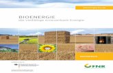Bioenergie: die vielfältige erneuerbare Energie · 2 Vorwort Bioenergie ist Deutschlands bedeutendster erneuerbarer Energieträger und wird dies auch in absehbarer Zeit bleiben.