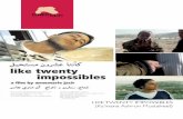LIKE TWENTY IMPOSSIBLES (Ka’inana Ashrun Mustaheel) · Moch | Kamera Phillipe Bellaiche | Originalmusik Kamran Rastegar | Sound Design Bill Toles | Schnitt, Regie und Produziert