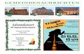GN KW48 2017 FINAL - Wiesenbach Online · gemeindenachrichten amtsblatt der gemeinden bammental, wiesenbach und gaiberg w iesenbach b ammental g aiberg 56. jahrgang 1. dezember 2017