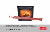 KOKO 2 - austroflamm.com · deutsch 2 Koko 2.0 Verbrennungsluft Als Betreiber müssen Sie für ausreichende Verbrennungsluft sorgen. Bei abgedichteten Fenstern und