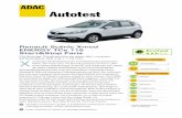 Autotest - ADAC: Allgemeiner Deutscher Automobil-Club · Autotest Renault Scénic Xmod ENERGY TCe 115 Start&Stop Paris Fünftürige Großraumlimousine der unteren Mittelklasse (85