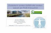Cholesterin senken-Gef£¤£risiko senken- warum wir PCSK 9 ... Cholesterin senken-Gef£¤£risiko senken-warum