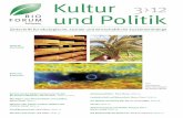 Kultur 3›12 und Politik - s26f0e8304a121e3c.jimcontent.com fileund wird dann in der nächsten Nummer von K+P aufzeigen, was ein Paradigmenwechsel der Land ...