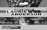 REFLEKTOR LAURIE ANDERSON - d3c80vss50ue25.cloudfront.net · für sie so lehrreichen Hurrikan Sandy. Das dickleibige Buch ist eine inspirierende Das dickleibige Buch ist eine inspirierende