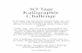 30 Tage Kalligraphie Challenge - 30 Tage Kalligraphie Challenge Es kommt auf die Breite deiner Feder