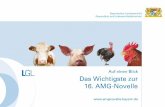 Auf einen Blick – Das Wichtigste zur 16. AMG-Novelle · Bayerisches Landesamt für Gesundheit und Lebensmittelsicherheit Auf einen Blick Das Wichtigste zur 16. AMG-Novelle