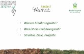 Warum Ernährungsräte? Was ist ein Ernährungsrat? Struktur ... · • Urbane Landwirtschaft / Essbare Stadt: Erarbeitung des Aktionsplans „Essbare Stadt Köln“ in einem partizipativen