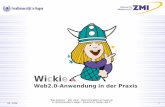 Wiki-Systeme an der FernUni · Vorteile der LDAP-Anbindung für die Wiki-Benutzer: Keine Registrierung zur Nutzung des Wikis notwendig. Hochschulangehörig können mit dem gleichen