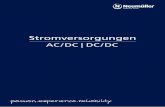 Stromversorgungen AC/DC und DC/DC - 2 Neum£¼ller Elektronik GmbH Unverzichtbare Merkmale Passgenaue