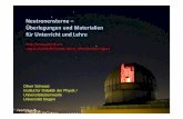 Oliver Schwarz Institut für Didaktik der Physik ... · „Ein Neutronenstern ist ein astronomisches Objekt mit einer extrem hohen Dichte (?) und einem typischen Durchmesser von etwa