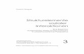 Strukturelemente sozialer Interaktionen - E-LIB Dominic Bergner Strukturelemente sozialer Interaktionen