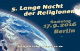 der Religionen n 2016 g Berlinnachtderreligionen.de/wp-content/uploads/2019/02/160801_LNDR_2016... · Das Forum Offene Religionspolitik e.V. (FOR) ist die einzige Organisation in
