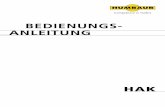 bedienungs- anleitung - anhaengerland.de · Bedienungsanleitung HAK Version 06/09 3 inhaltsverzeichnis 1 Identifizierung 5 2 Produktbeschreibung 6 3 Bestimmungsgemäße Verwendung