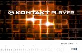 KONTAKT PLAYER Getting Started German - Native Instruments · KONTAKT PLAYER Erste Schritte – 7 1.2 Systemanforderungen Um den reibungslosen Betrieb von KONTAKT zu gewährleisten,