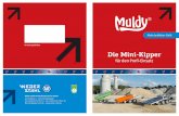 Ihr Vertragshändler Die Mini-Kipperhe-maskiner.dk/images/PDF/Muldy_deutsch.pdf · 3500 Cargo Technische Daten Gesamtlänge 4.150 mm Gesamtbreite und zusätzlicher 12 Volt Batterie