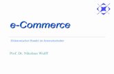 e-Commerce - Lab4Inf · intelligente Haushaltsgeräte, die sich im Internet per Smart -Mettering und Smart-Grid mit den Energieerzeugern koordinieren. e-Commerce Entwicklung des WWW