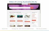 Atlas of Living Australia (ALA) - ufz.de · PDF file10/11.03.2016 Lebendiger Atlas – Natur Deutschland (Datenworkshop) Volker Grescho (UFZ/iDiv) Atlas of Living Australia (ALA) •